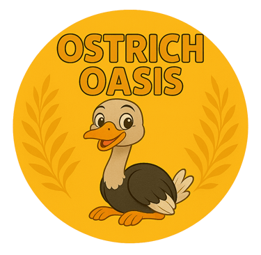 Ostrich Oasis - quirky and eye-catching gifts for ostrich lovers