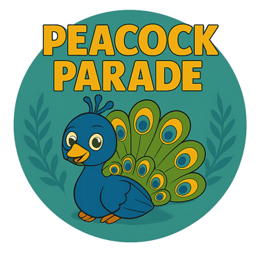 Peacock Parade - vibrant gifts inspired by nature’s show-off