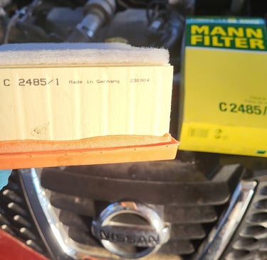 orginal germanski filtri mann filter servis za nissan tuning garage up mk skopje 
