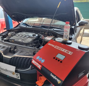 dekarbonizacija cistenje garez vo motor benzin dizel so mashina motul inject tuninggarageup skopje 