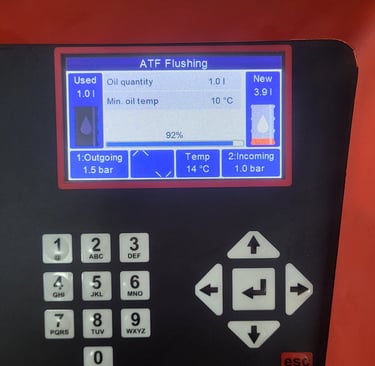 atf promena flush so motul evo gen 2 mashina tuning garage up skopje 