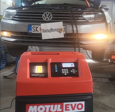 dsg menuvac servis promena na maslo ulje vo menjac so motul evo tuning garage up skopje 