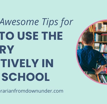 image for 9 awesome tipes for how to use the library effectively
