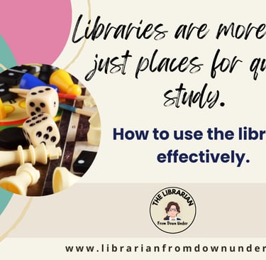Libraries are more than just places for quiet study