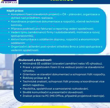 hranice project manager