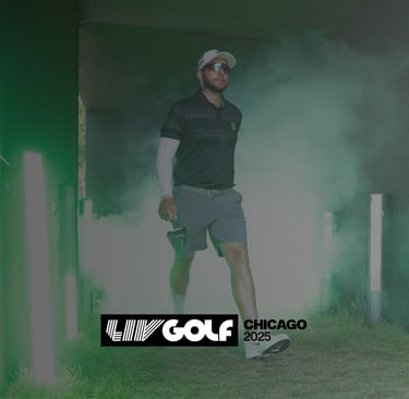 Dean Burmester of Stinger GC leads LIV Golf Chicago heading to the Final Round (Photo: LIV Golf)