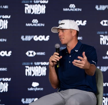 Talor Gooch captain of Smash GC (photo: LIV Golf)