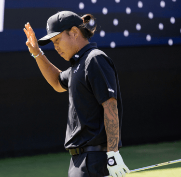 Anthony Kim joins Bryson DeChambeau and Jon Rahm in the final group at Adelaide (Photo: LIV Golf)