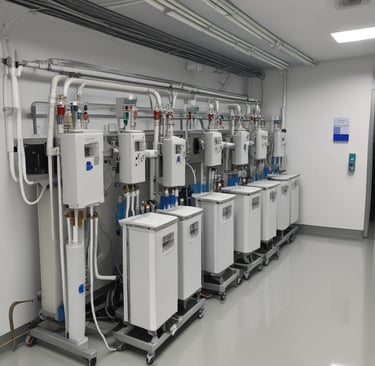 a water softener water treatment system