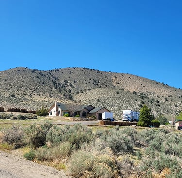 1,847 sf. home on 4.24 acres sold by Walker River Basin Realty.
