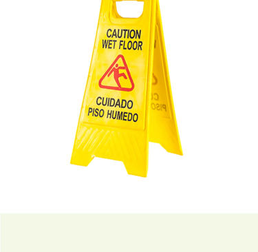 señalización piso húmedo