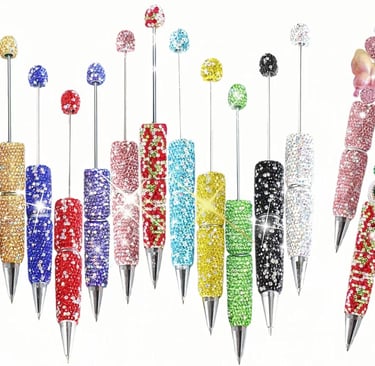 Glitter Beadable Pen