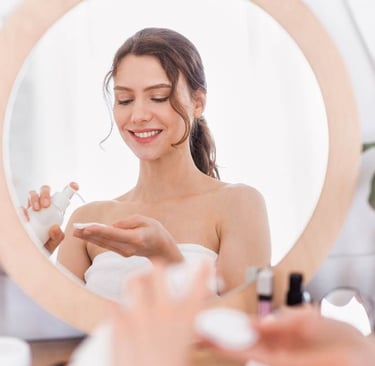 Dùng toner đúng cách hai lần một ngày