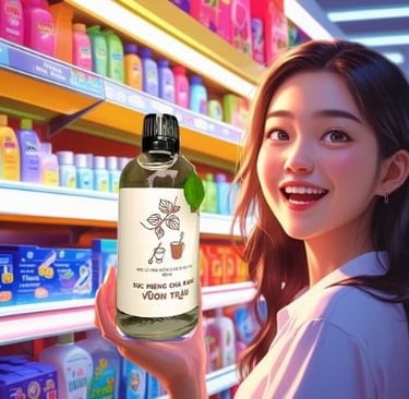 Lan Khám Phá Nước Súc Miệng Hương Trầu vietherb