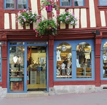 my store front of my store with a window display