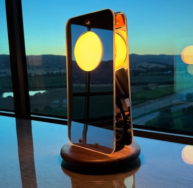 Domino Table Lamp, living room, hotel room, restaurant setting