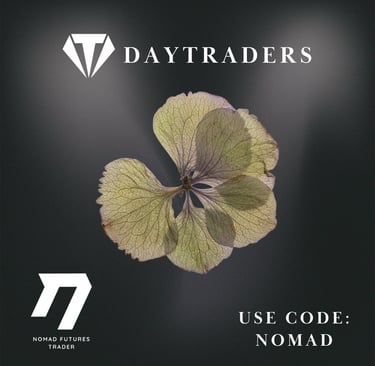 Daytraders Prop Firm promo code by Nomad Futures Trader