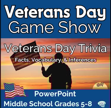 veterans day activities for middle schoolers