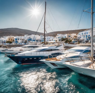 a red sailboat in the middle of a large body of water
