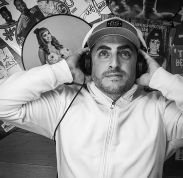 Ben Loka portrait dans le studio