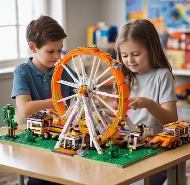 two white and black electronic device with wheels