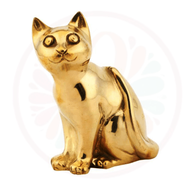 brass cat