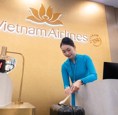 BDP+Partners, Vietnam Airlines, Tan Son Nhat Airport, consulting, marketing, events, EVEBOT