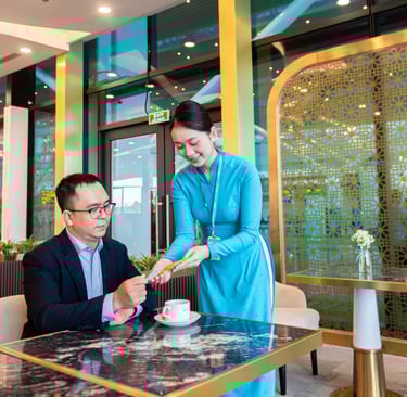 BDP+Partners, Vietnam Airlines, Tan Son Nhat Airport, consulting, marketing, events, EVEBOT