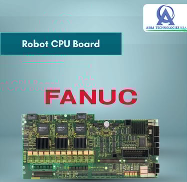 Fanuc Robot CPU Board circuit component for industrial automation systems.