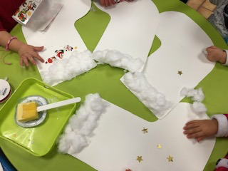 atelier de collage manuel pour enfant