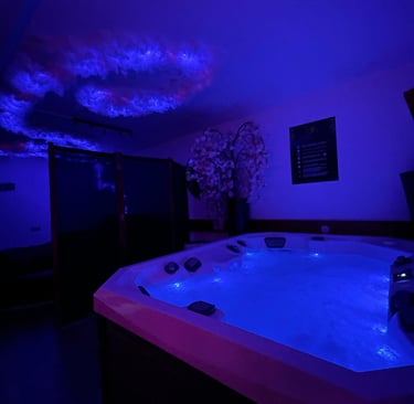 Spa privatif et love room entre Annemasse, Annecy, Genève et Thonon les Bains