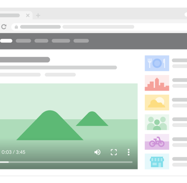 Video mode now only show pages where video is the main content