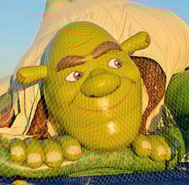 New Shrek Onion Carriage Balloon, balloon blowup, 2025