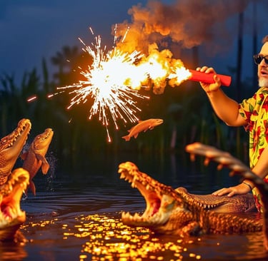 Fishing with Explosives