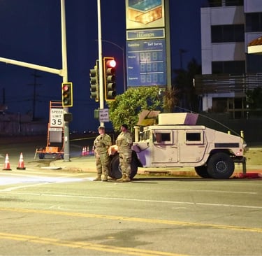 Los Angeles, CA Troop Deployment by President Donald Trump 2025