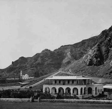 The Parsee Agiary (Fire Temple) in Crater, Aden