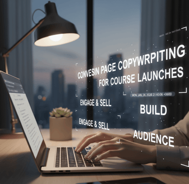 Landing Page Copywriting for Course Launches