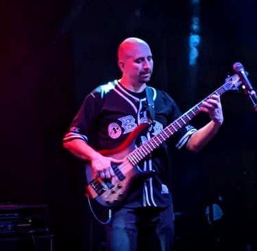 David Krebelj bass player