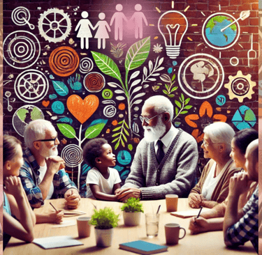 Inclusão social - Interpretação AI 