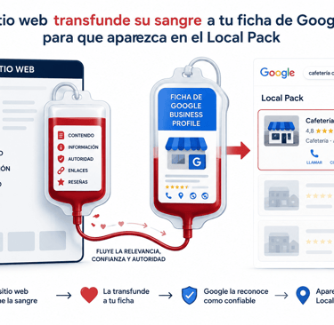 la transfusión de autoridad hacia el Loca
