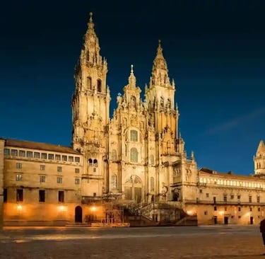 catedral santiago compostela monumento histórico patrimonio humanidad unesco