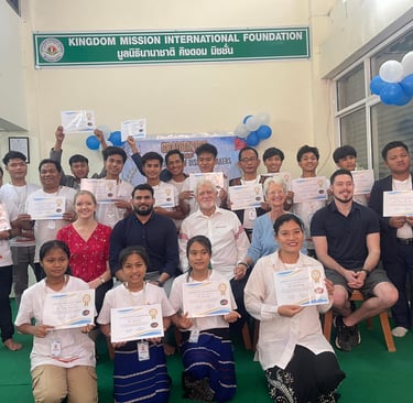 Discipleship training in Maesai, Training Pastors and Leaders in Mae Sai Chiang rai, Thailand