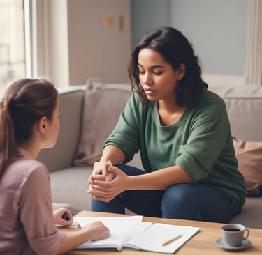 Therapy support mental health assessment