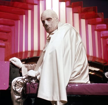 Vincent Price as Dr. Phibes