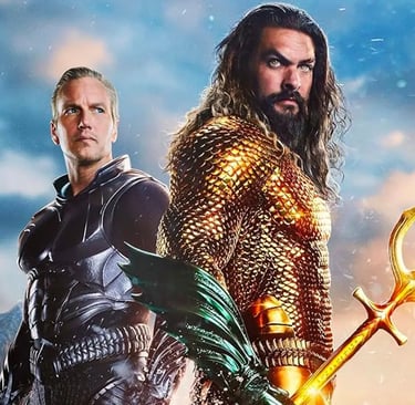 Orm and Aquaman (detail from the film poster)