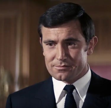 George Lazenby as James Bond
