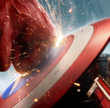 Captain America Brave New World poster detail