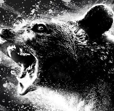 Cocaine Bear poster detail