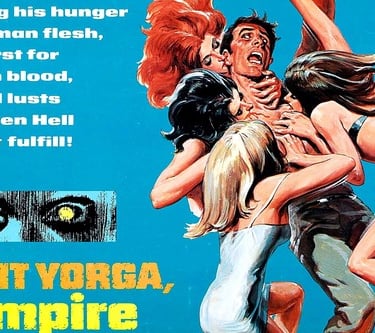 Count Yorga, Vampire (1970) theatrical poster detail