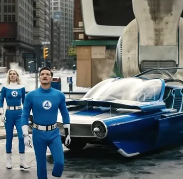 The Fantastic Four arrive